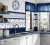 Плитка керамическая Ribesalbes Toledo Azul настенная 20х30